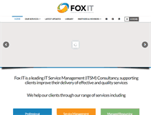 Tablet Screenshot of foxit.com